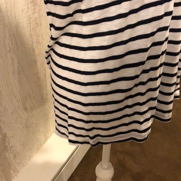 Splendid Black & White Striped Short-sleeve Shirt - Picture 5 of 7